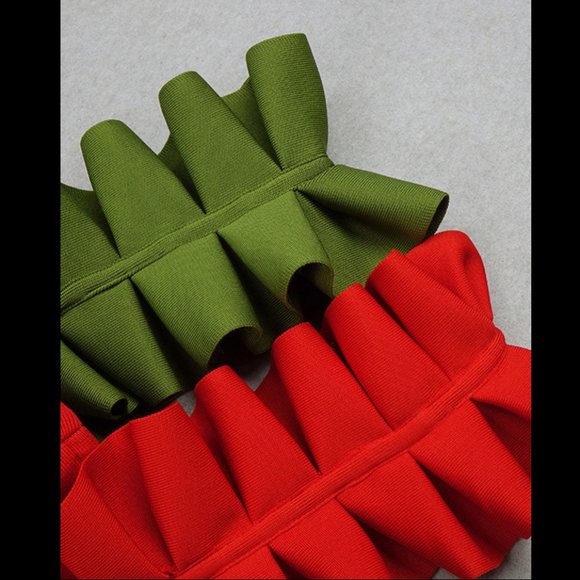 Green Bandage Dress - Picture 5 of 6